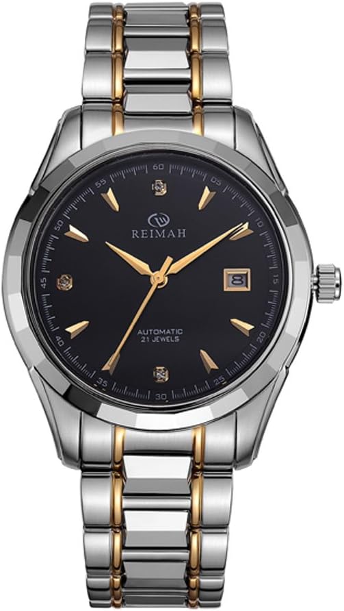 reimah 雷迈表 乐章系列 全自动机械表 男表 钢带 8020m